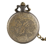 Pocket Watch Skull Stars Skeleton Pendant Time Piece