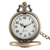 Pocket Watch Skull Stars Skeleton Pendant Time Piece