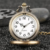 Pocket Watch Skull Stars Skeleton Pendant Time Piece
