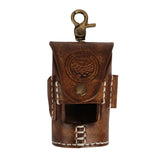 Quality Golf/ Tee/ Divot Tool Holder-Vegetable Leather Belt Pouch