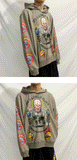 Kanye West Skull Hoodie Urban Streetwear