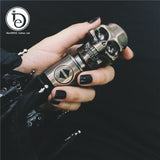 Skull Black Fully Automatic Umbrella Men