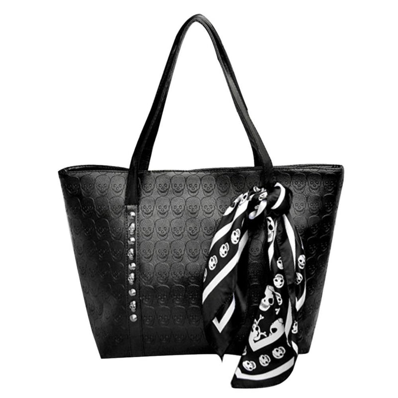 PU Leather Women's Skull  Shoulder Bag