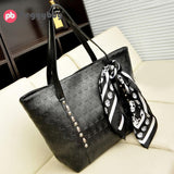 PU Leather Women's Skull  Shoulder Bag