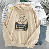 Skull Oversized Women's Hoodie