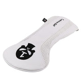 Craftsman Golf Headcover Sets for Woods Driver Fairway Utility Hybrid With Number Tag Skull Emblem PU Leather