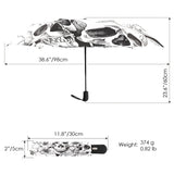 Wind Resistant Skull Automatic Umbrella