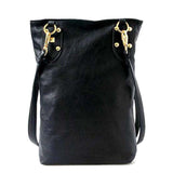 Skull Face PU Leather Ladies Tote