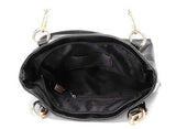 Skull Face PU Leather Ladies Tote