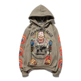 Kanye West Skull Hoodie Urban Streetwear