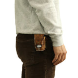 Quality Golf/ Tee/ Divot Tool Holder-Vegetable Leather Belt Pouch