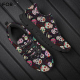 Sugar Skull Printed Men Breathable Sneakers