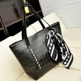 PU Leather Women's Skull  Shoulder Bag