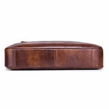 Genuine Leather Men's Briefcase suitable for Laptop/Documents