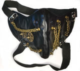 Skull Leather Face Mask