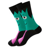 Women's Cotton Skull, Skeleton, Halloween Socks