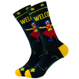 Women's Cotton Skull, Skeleton, Halloween Socks