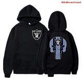 2021 New 3D Skull RAIDERS Hoodie Pullover