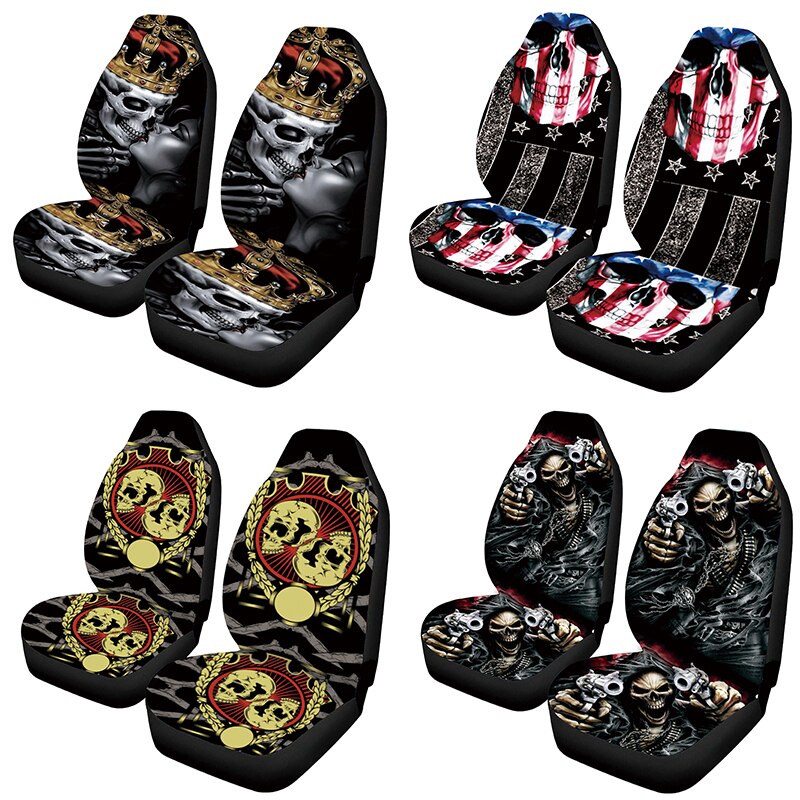 Skull Head Series 2021 Car Seat Covers   *Suitable for most standard CAR makes and models