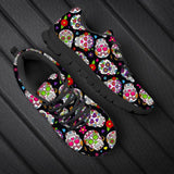 Sugar Skull Printed Men Breathable Sneakers