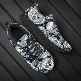 Sugar Skull Printed Men Breathable Sneakers