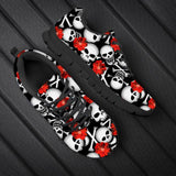 Sugar Skull Printed Men Breathable Sneakers