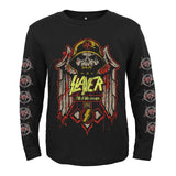 Slayer Skull Punk Rock Heavy Thrash Metal Black Pullover