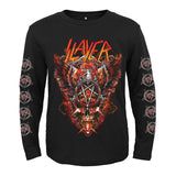 Slayer Skull Punk Rock Heavy Thrash Metal Black Pullover
