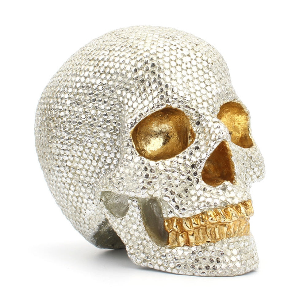 Skull Head Model Desktop Ornament