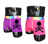 (2 piece/set) Skull Design Men's Colorful Underpants