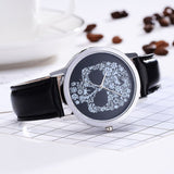 Skull Head Pattern Quartz Wristwatch