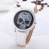 Skull Head Pattern Quartz Wristwatch