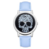 Skull Head Pattern Quartz Wristwatch