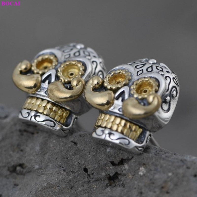 100% S925 Sterling Silver Earrings Ear Studs