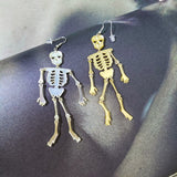 Acrylic Skeleton  Long Dangle Earrings for Women