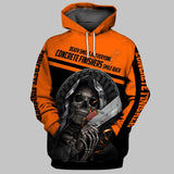 2021 Skeleton Wrench 3D Men's Hoodie Plus Size  M-7XL