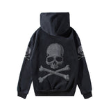 2021 Men's Punk Skull  Pure Cotton Sweatshirts