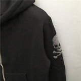 2021 Men's Punk Skull  Pure Cotton Sweatshirts