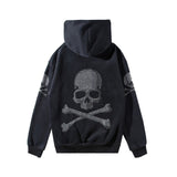 2021 Men's Punk Skull  Pure Cotton Sweatshirts