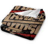 Harley-Davidson 3D 'BUILT TO LAST' Super Soft Sherpa Blanket