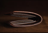 Hand-made Tanned Leather Wallet & Card Holder