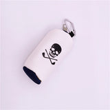 Mini Zipper Small Golf Ball Bag Skull Husky Portable Pockets