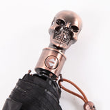 Skull Handle  Fully-automatic Umbrella