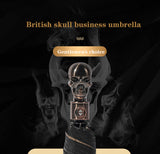 Skull Handle  Fully-automatic Umbrella