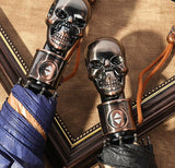 Skull Handle  Fully-automatic Umbrella