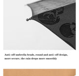 Skull Handle  Fully-automatic Umbrella
