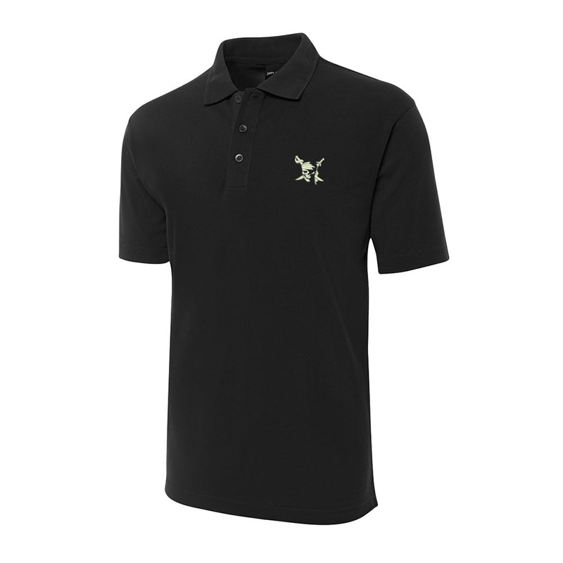 Pirate Skull & Swords  Short Sleeve Polo Shirt