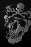 Men's Polo Shirt Skull Classic Black Polos