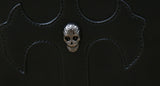 Victorian Gothic Messenger Skull Rivet Bag