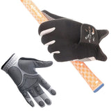 Outdoor Microfiber Golf Gloves Left Handed Non-Slip Breathable Mesh
